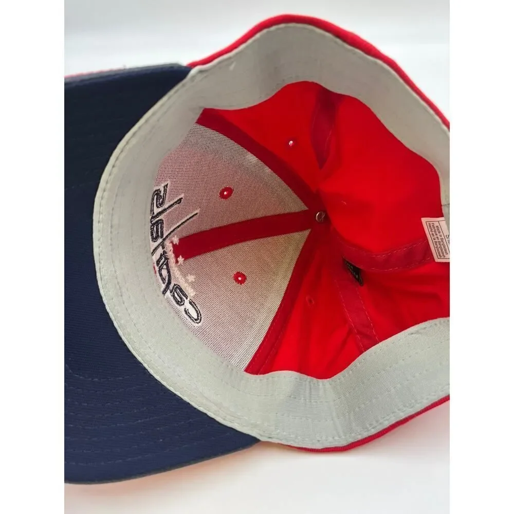Y2K Reebok Washington Capitals Flex Fit Small/Medium hat cap 90s Y2K